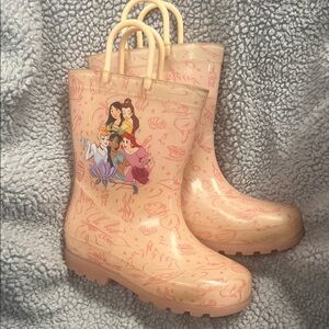 Kids' Princess Rain Boots Girls 9/10